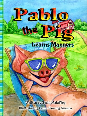 cover image of Pablo the Pig Learns Manners
